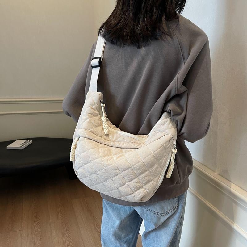 Plain Quilted Crossbody Bag product image