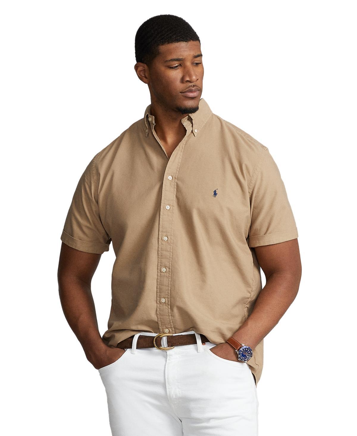 Polo Ralph Lauren Mens Big & Tall Garment-Dyed Oxford Shirt Product Image