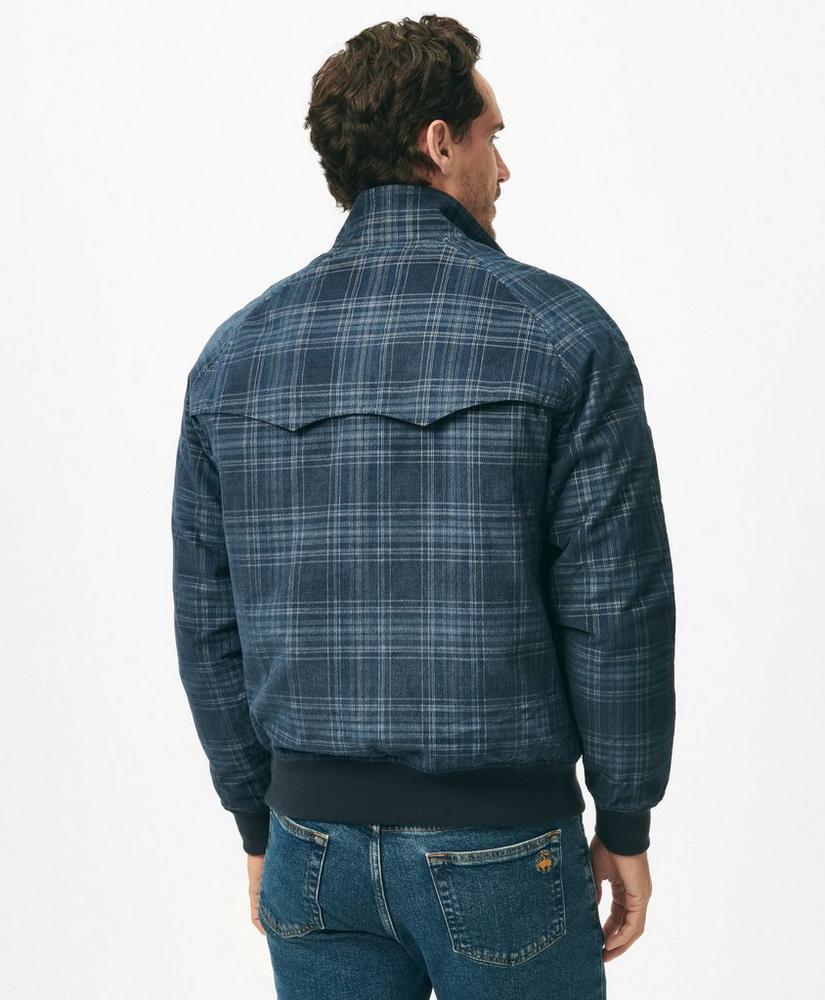 Plaid Corduroy Harrington Jacket in Thermore®-Filled Cotton Product Image