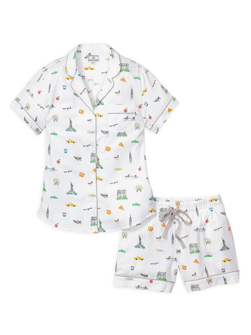 2-Piece New York! New York! Short Pajama Set Product Image