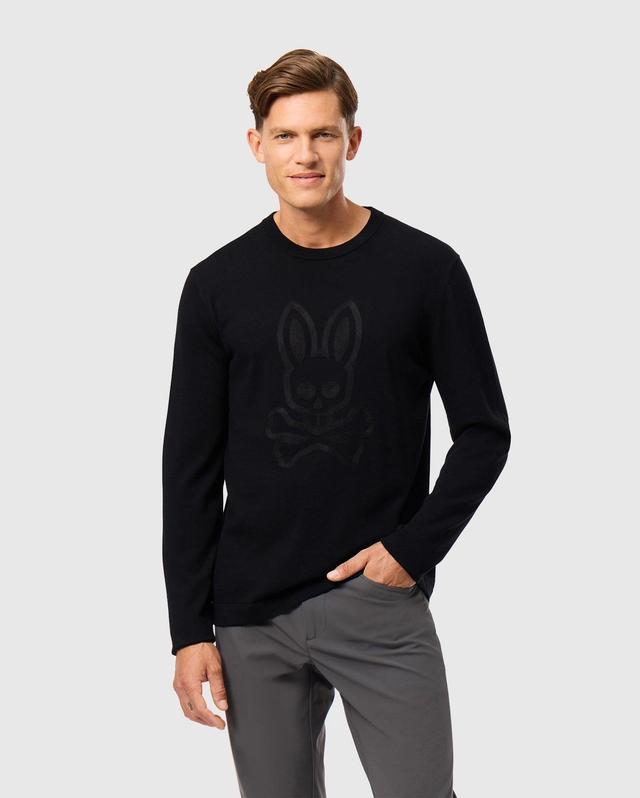 MENS CORY CHAINSTITCH COTTON SWEATER - B6E893D200 Male Product Image