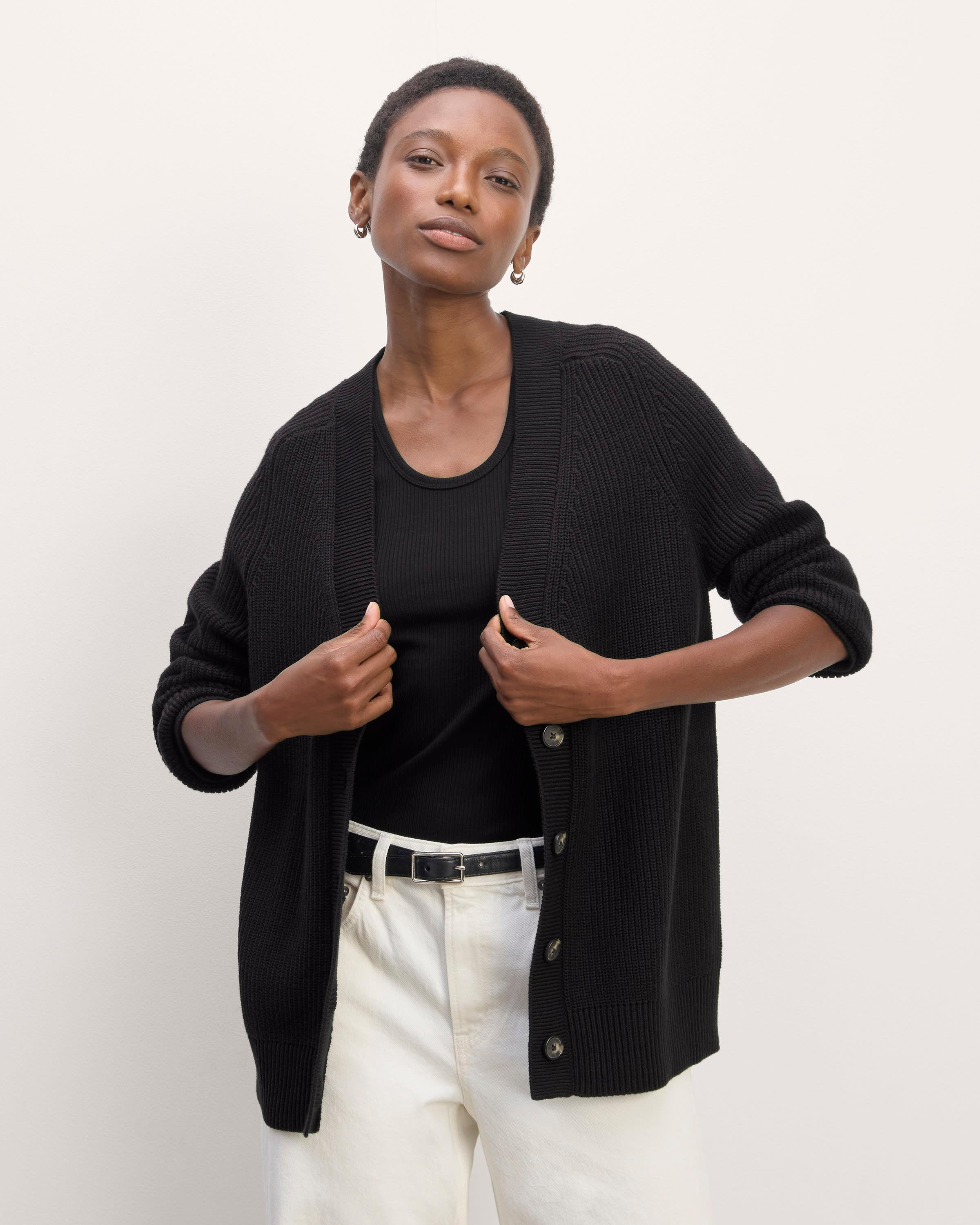 The Long Cocoon Cardigan Product Image