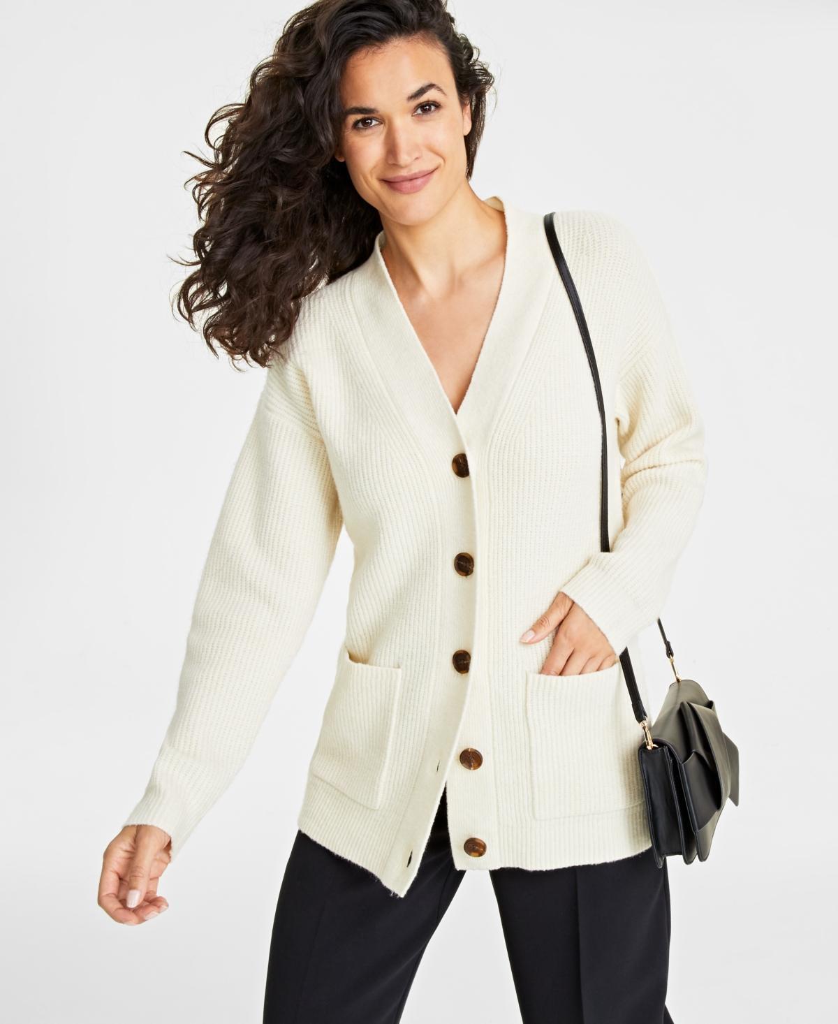 On 34th Womens Long Patch Pocket Cardigan, Created for Macys product image