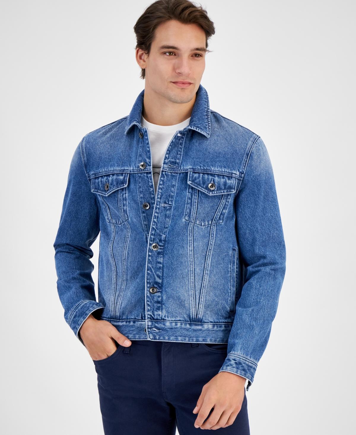 Michael Kors Mens Denim Trucker Jacket product image