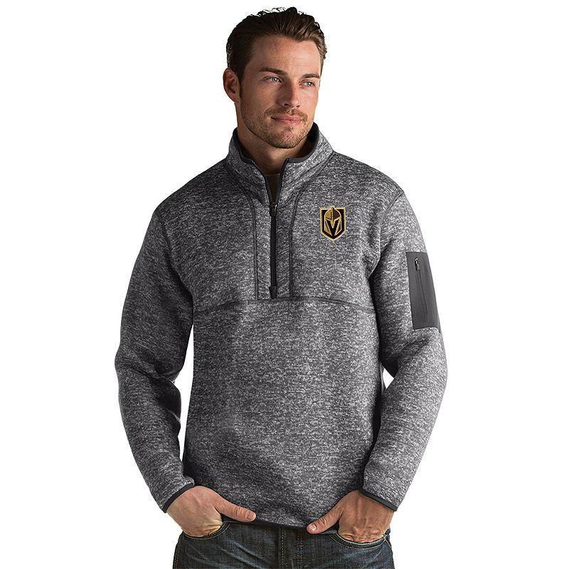 Mens Antigua Vegas Golden Knights Fortune Pullover Jacket Product Image