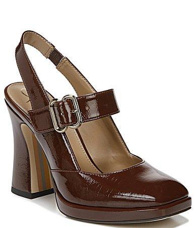 Sam Edelman Jildie Patent Mary Jane Square Toe Dress Pumps Product Image