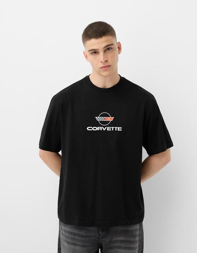 Short sleeve relaxed fit Corvette T-shirt Product Image