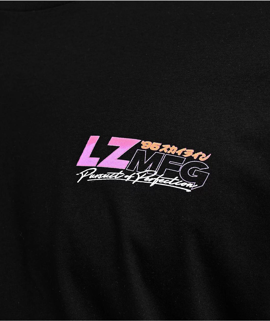 LZMFG Pacific Black T-Shirt Product Image