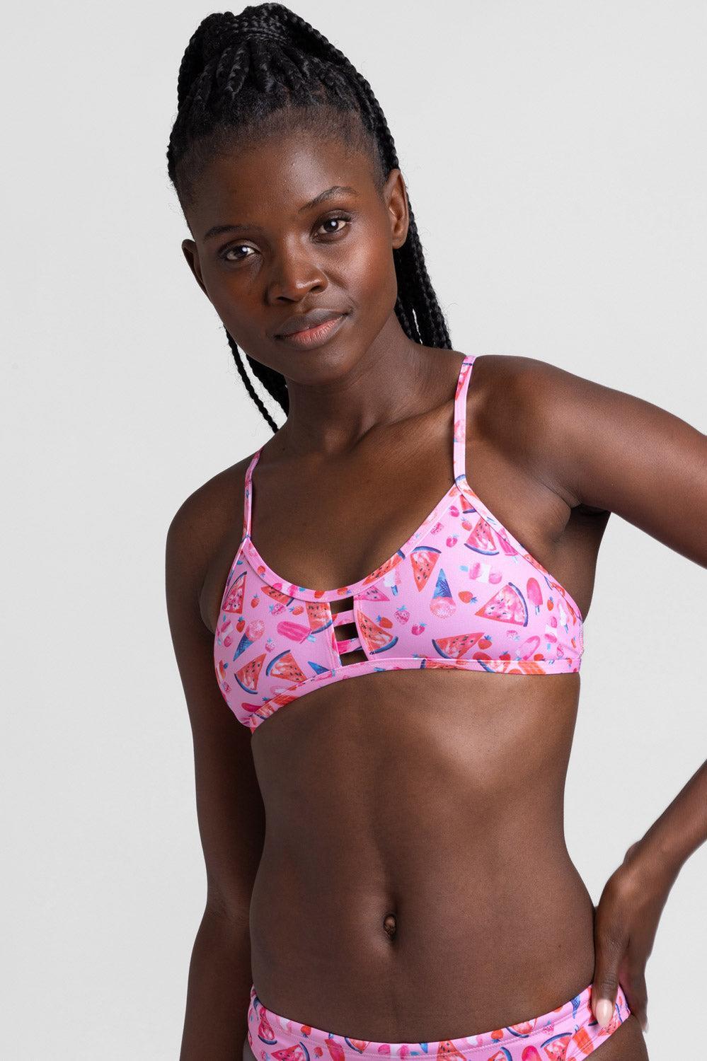 Tomcat Bikini Top - Melonsicle Female Product Image