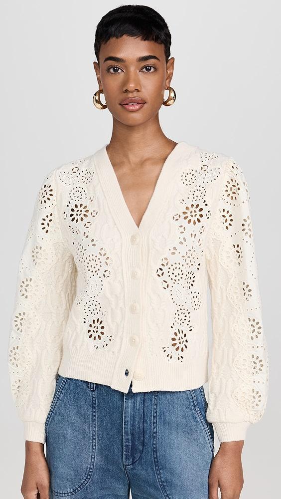 Sea Lainey Embroidery Cardigan | Shopbop Product Image