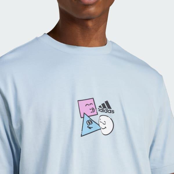 Positivity Shapes Graphic Tee Product Image