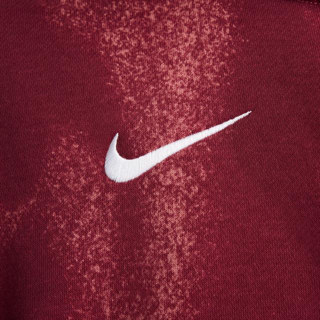 USMNT Phoenix Fleece Nike Women's Soccer Oversized 1/2-Zip Crop Sweatshirt Product Image