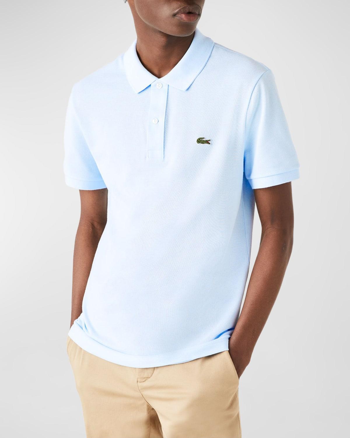 Lacoste Short Sleeve Slim Fit Pique Polo Men's Short Sleeve Pullover Product Image