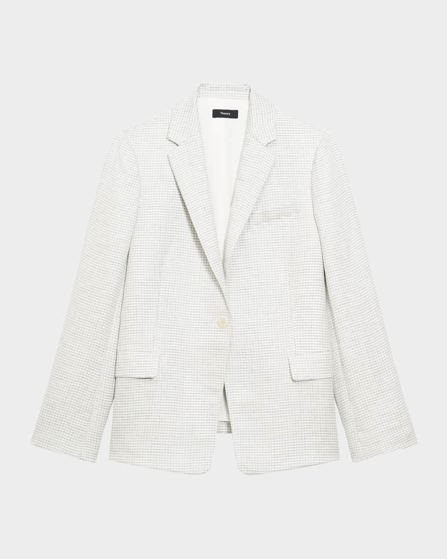 Houndstooth Slim-Fit Blazer Product Image