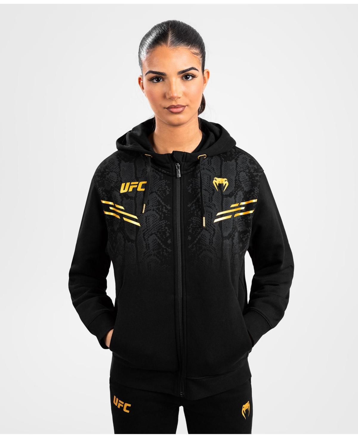 Venum Ufc Womens Authentic Adrenaline Fight Night Replica Full Zip Hoodie - Black Product Image