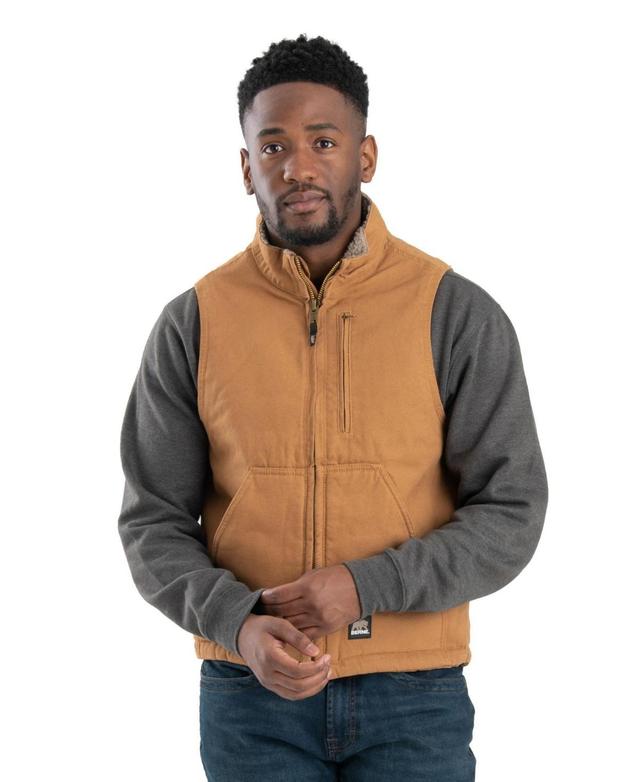 Berne Mens Heartland Washed Duck Vest - Slate Product Image