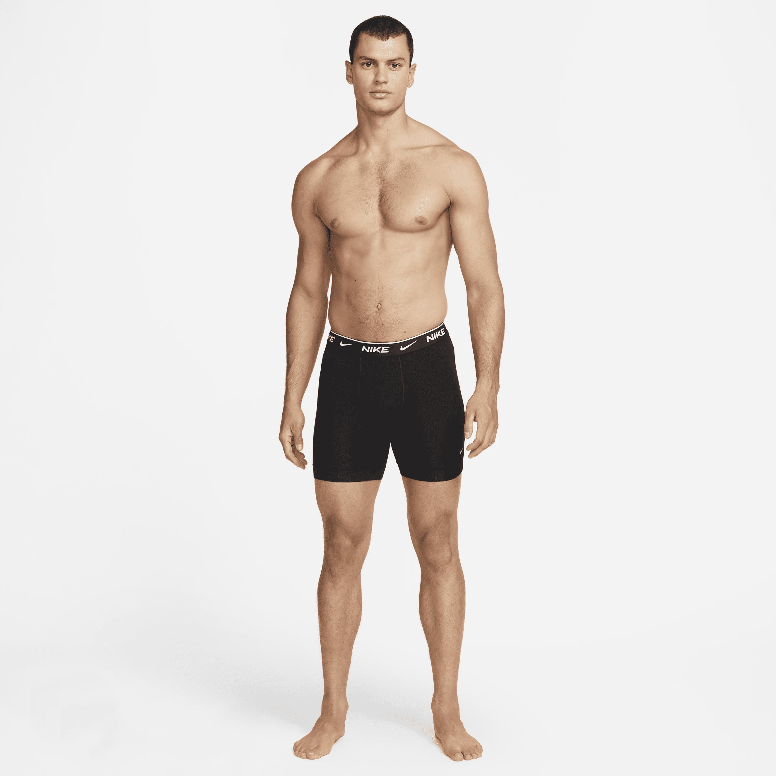 Nike Dri-FIT Essential 3-Pack Stretch Cotton Boxer Briefs Product Image