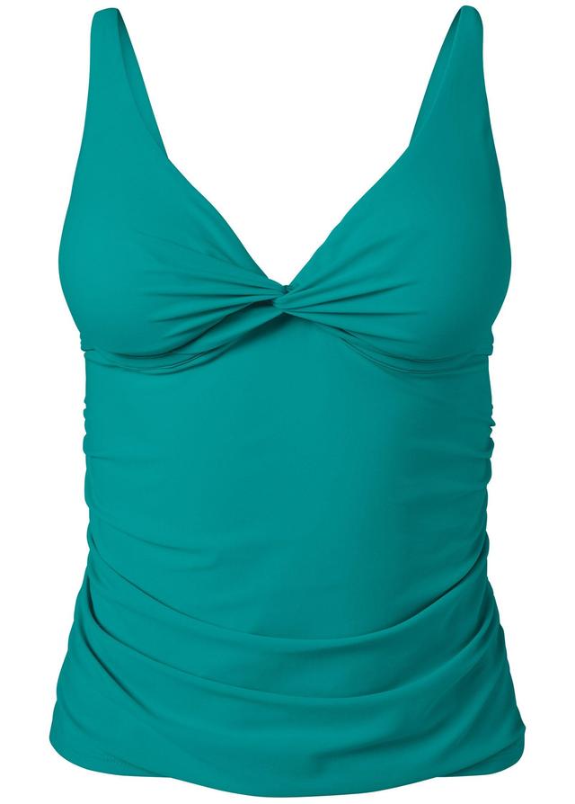 Underwire Twist Tankini - Teal Product Image