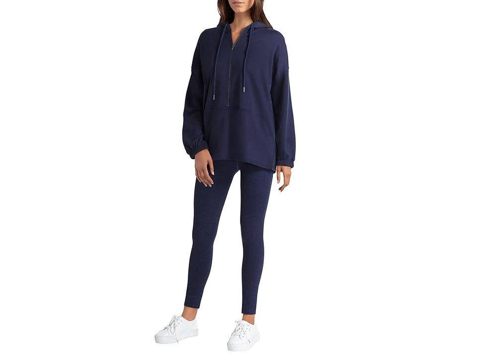 H Halston Long Sleeve Zip Pullover Hoodie (Classic ) Women's Clothing Product Image