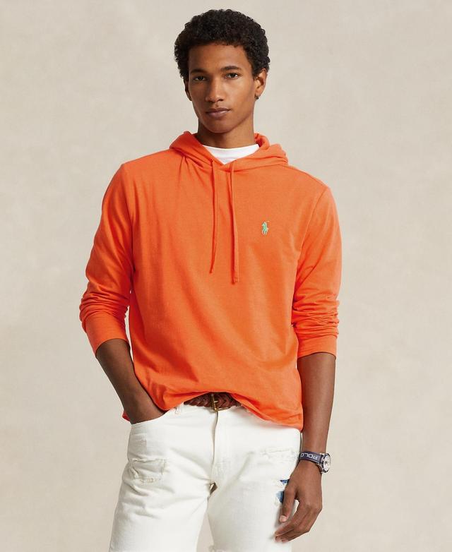 Polo Ralph Lauren Mens Jersey Hooded T-Shirt - Tan Product Image