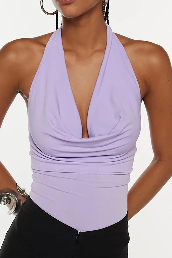 Silence + Noise Coyote Cowl Neck Halter Top Womens at Urban Outfitters Product Image