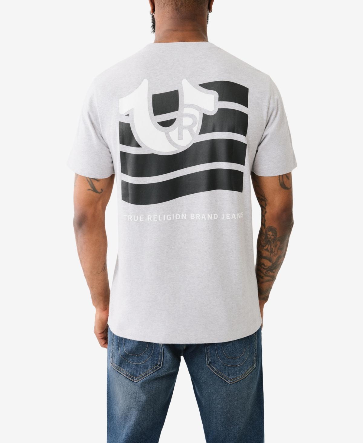 True Religion Mens Short Sleeve High Density Flag Tee Product Image