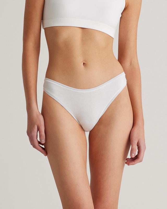 Organic Cotton High-Cut Thong (6-pack) Product Image