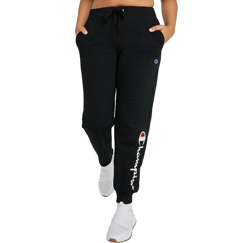 Womens Champion Powerblend Fleece Joggers Product Image