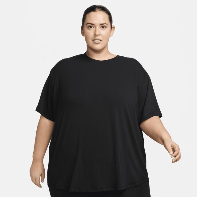 Nike Women's One Relaxed Dri-FIT Short-Sleeve Top (Plus Size) Product Image