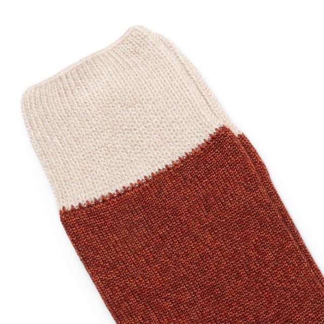 96 YARNS WOOL HEEL BANDANA SOCKS Male Product Image