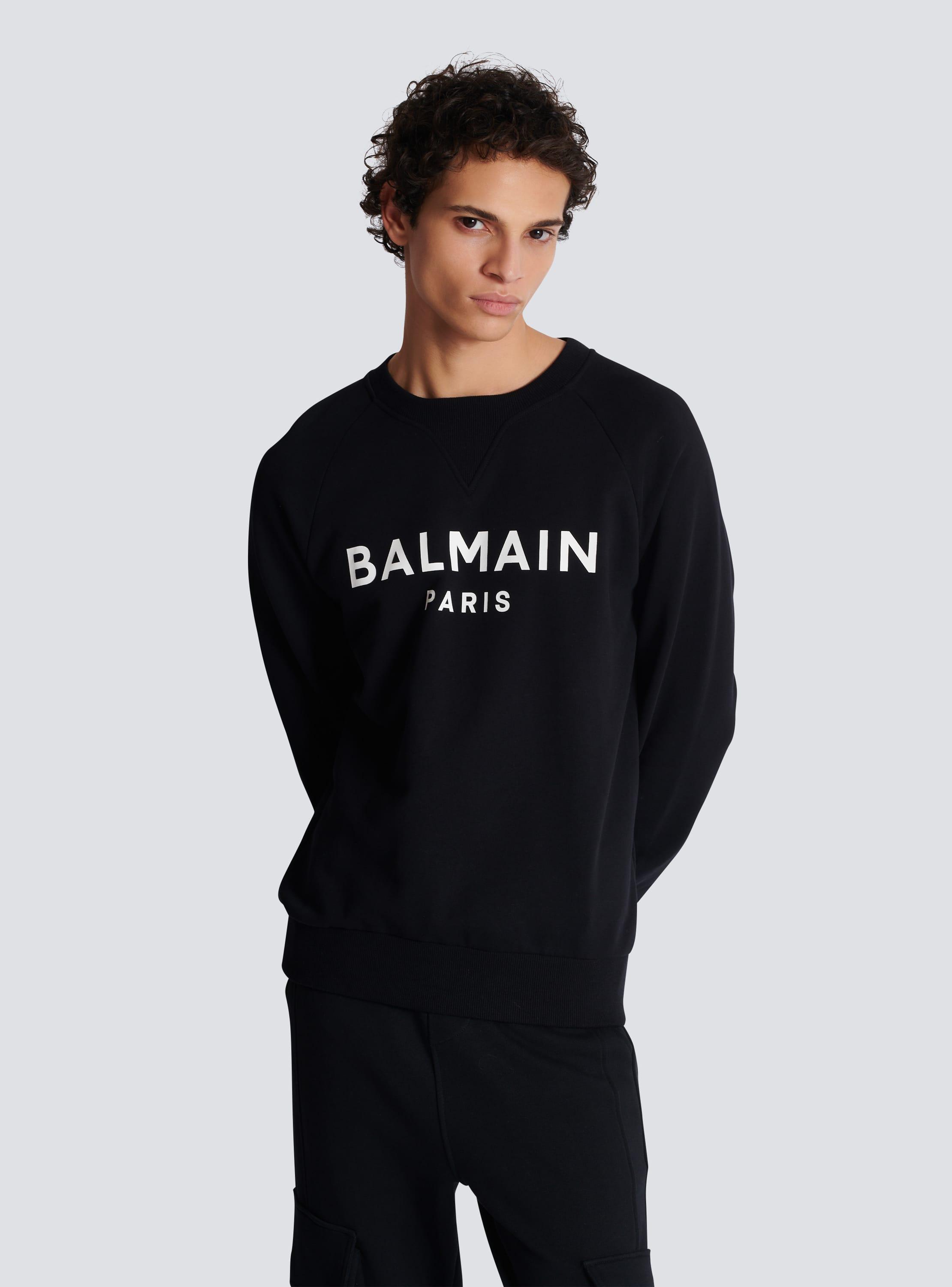 Balmain Paris printed sweatshirt Product Image