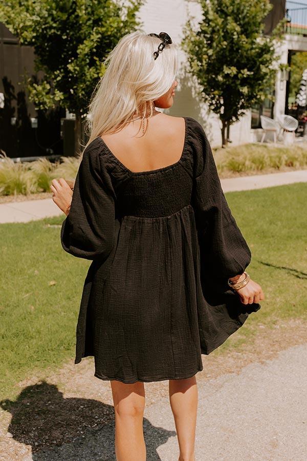 Release Your Worries Dress In Black Product Image