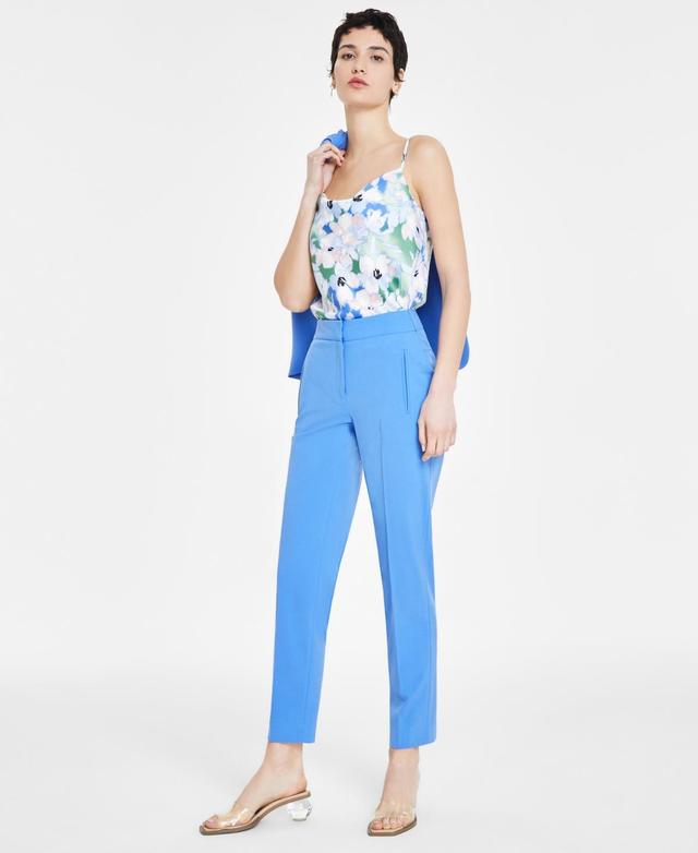 Women's Bi-Stretch Straight-Leg Mid-Rise Pants, Created for Macy's Product Image