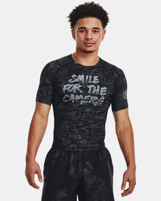 Men's HeatGear® Message Compression Short Sleeve Product Image