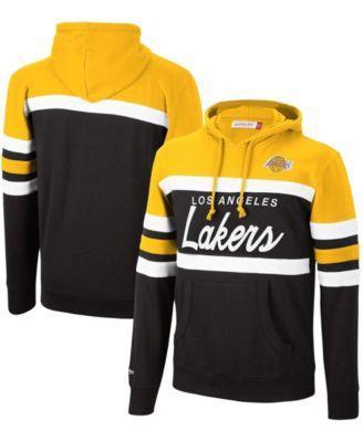 Mens Gold Los Angeles Lakers Head Coach Pullover Hoodie - Gold-Tone Product Image