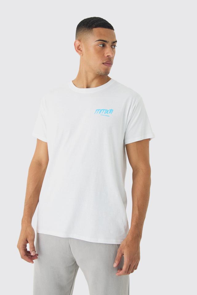 Slim Branded Graphic T-shirt | boohooMAN USA Product Image