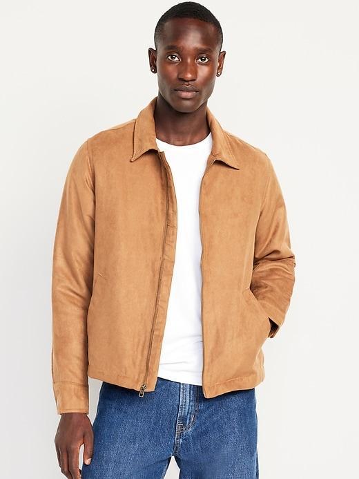 Faux-Suede Jacket Product Image