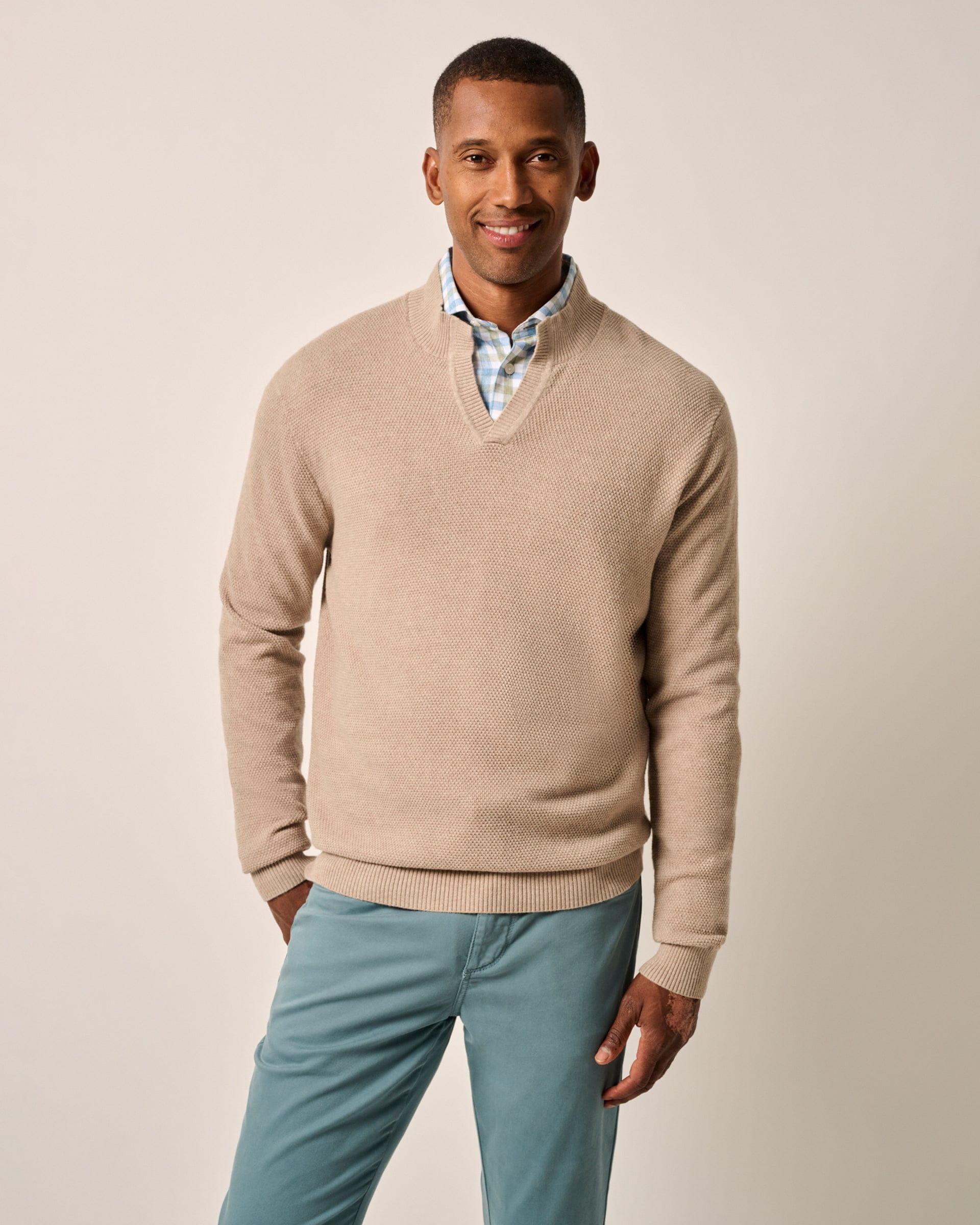 Esteban Johnny Collar Sweater Male Product Image