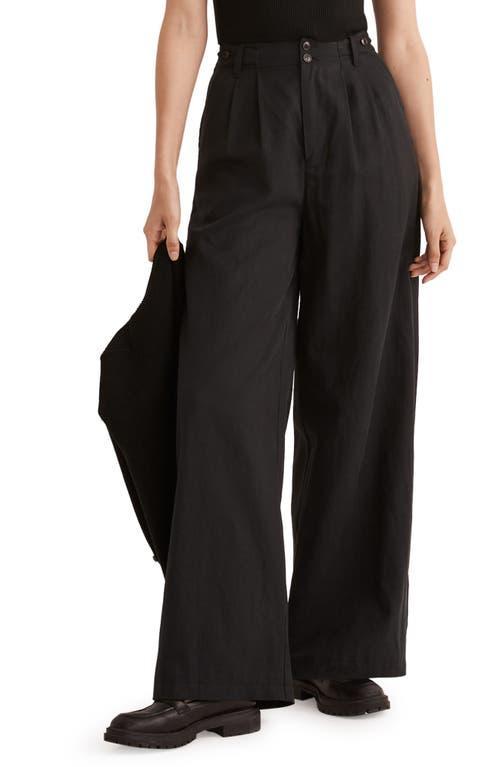 Madewell The Harlow Wide-Leg Pants (True ) Women's Casual Pants Product Image