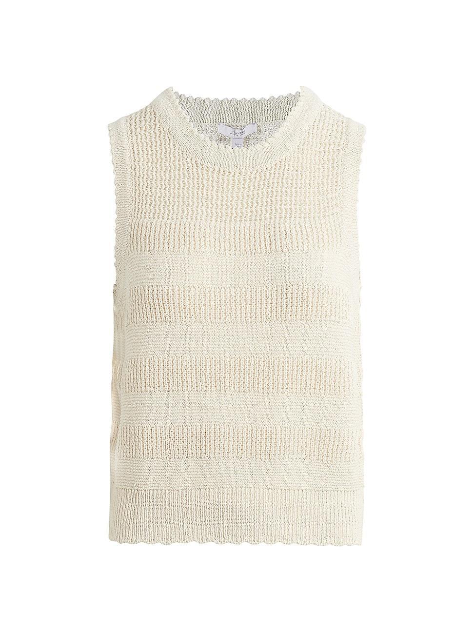 Womens Cameron Sleeveless Crochet Top Product Image