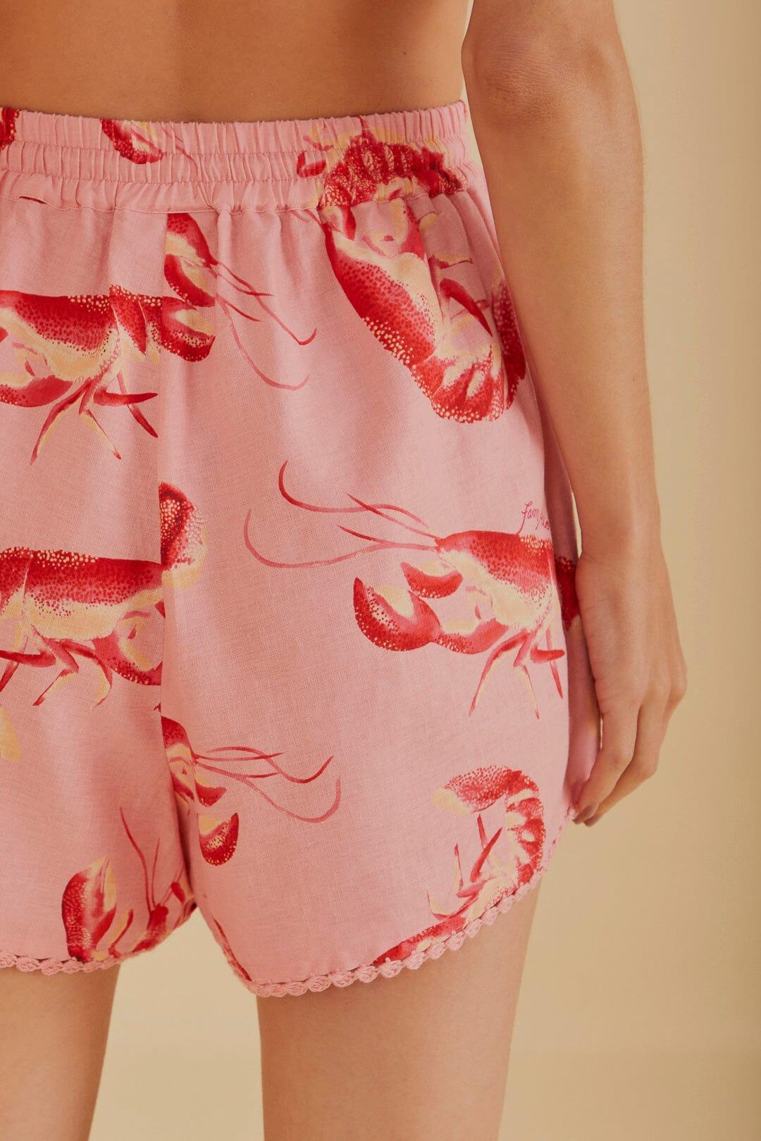 Pink Lobsters Short Product Image