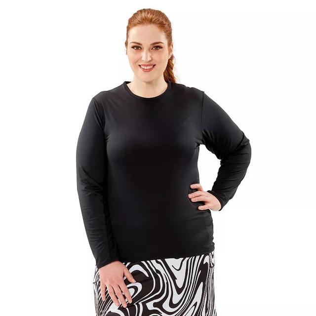 Plus Size Nancy Lopez Aspiration UPF 50+ Top, Womens Product Image