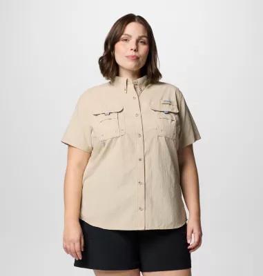 Columbia Women's PFG Bahama Short Sleeve Shirt - Plus Size- Product Image