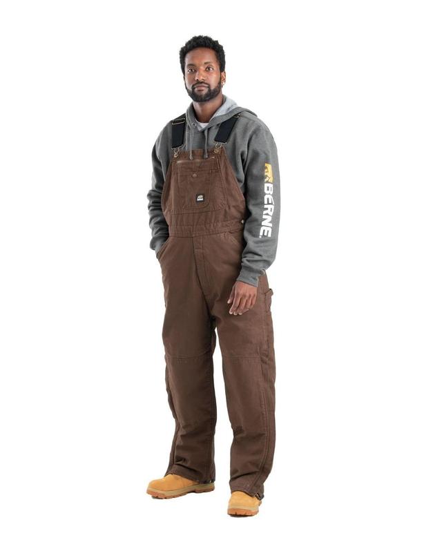 Berne Mens Heartland Insulated Washed Duck Bib Overall Product Image