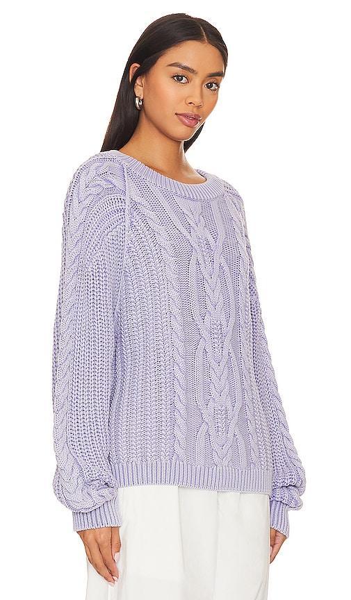 Free People Frankie Cable Cotton Sweater Product Image