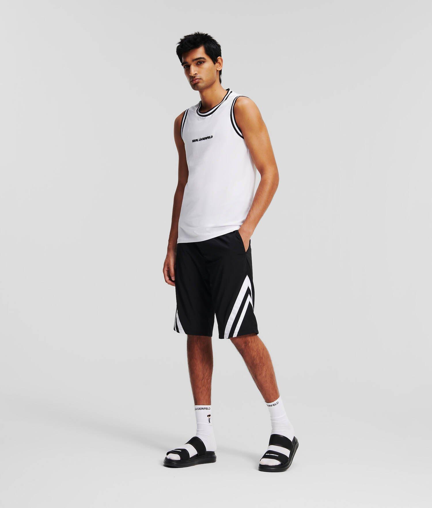 SLEEVELESS CREW NECK T-SHIRT Product Image