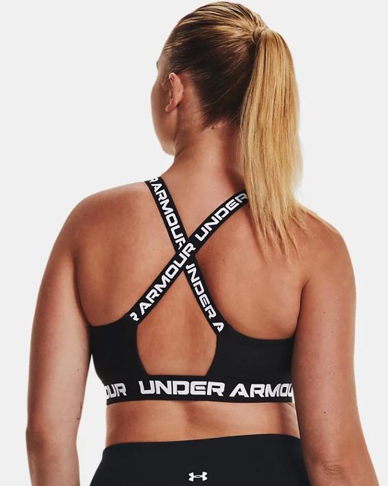 Women's UA Crossback Strappy Low Sports Bra Product Image