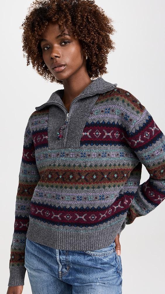 Polo Ralph Lauren Fair Isle Half Zip Pullover | Shopbop Product Image