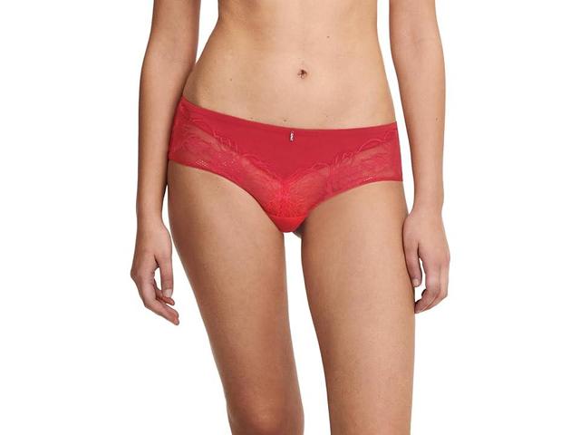 Chantelle Midnight Flowers Hipster (Scarlet) Women's Underwear Product Image