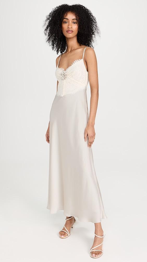 WAYF Lace Trim Slip Dress | Shopbop Product Image